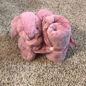 Brand New Jellycat Bunny Lovey Blanket
